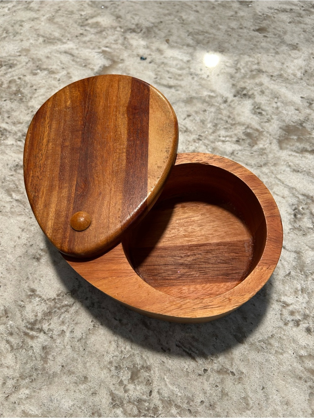 Wooden Salt cellar
